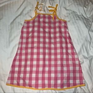 Gingham pillowcase dress